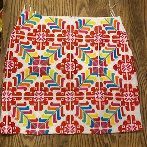Impeccable Pig Skirt -JMarie multi patterned